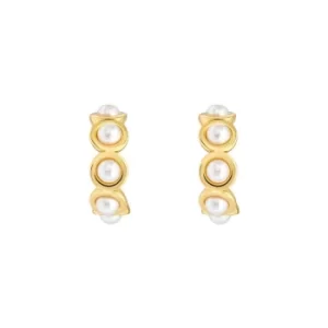 Image of Ted Baker Pheona Pearl Bubble Hoop Earrings