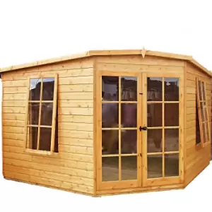 image of Shire 10x10ft Hampton Double Door Summerhouse