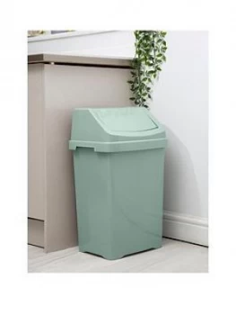 Image of Wham Casa 50-Litre Swing Bin - Green