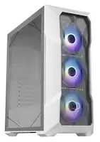 Image of CoolerMaster MasterBox TD500v2 Mesh Mid-Tower E-ATX Case - White Tempered Glass