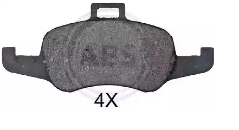 Image of A.B.S. 35106 Brake pad set prepared for wear warning indicator Brake Pad Set,disc brake (402)