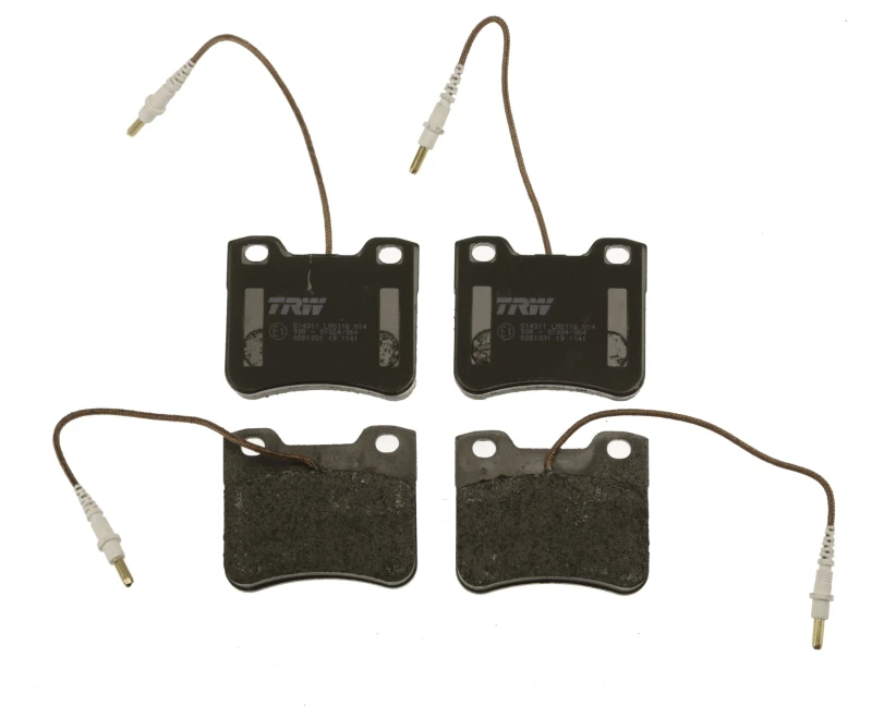 Image of TRW GDB1031 Brake pad set incl. wear warning contact Brake Pad Set,disc brake (402)