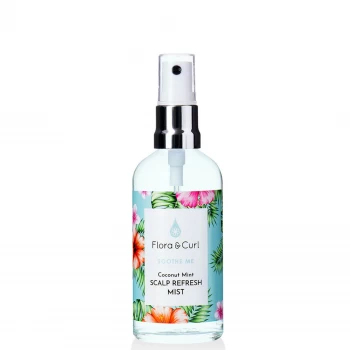 Image of Flora & Curl Coconut Mint Scalp Refresh Mist 100ml