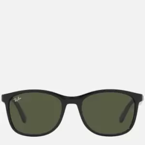 image of Ray-Ban Womens Classic Acetate Sunglasses - Black