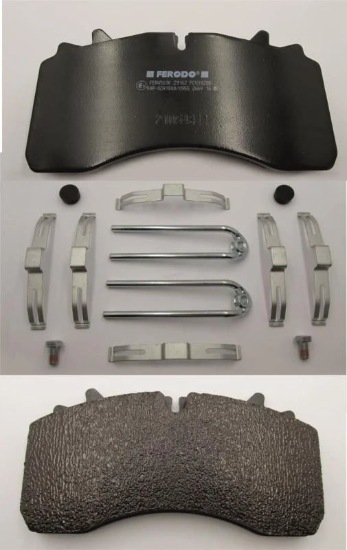 Image of Brake pad set FERODO FCV1828B