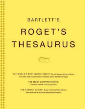 Image of Bartletts Rogets thesaurus by John Bartlett
