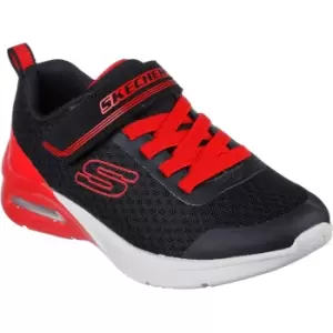 Image of Skechers Boys Microspec Max Gorvix Lightweight Trainers UK Size 1.5 (EU 34)