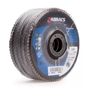 Image of Abacus ABFZ115B080 Pro Zirconium Flap Disc 115mm 80 Grit (5 Pack)