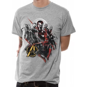 Image of The Avengers Infinity War - Good Mix Mens X-Large T-Shirt - Grey