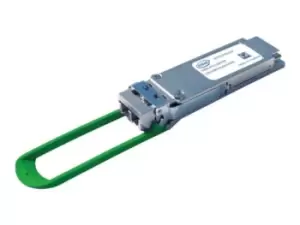 image of Intel Silicon Photonics - QSFP28 Transceiver Module - 100 Gigabit Ethernet