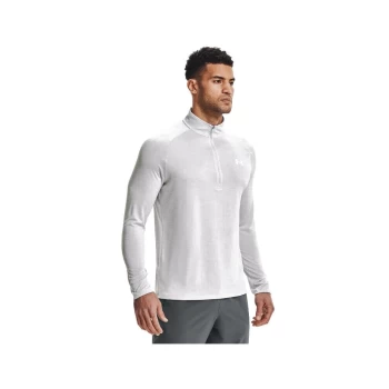 Image of Under Armour Tech 2.0 1/2 Zip Halo Gray/White - XXL