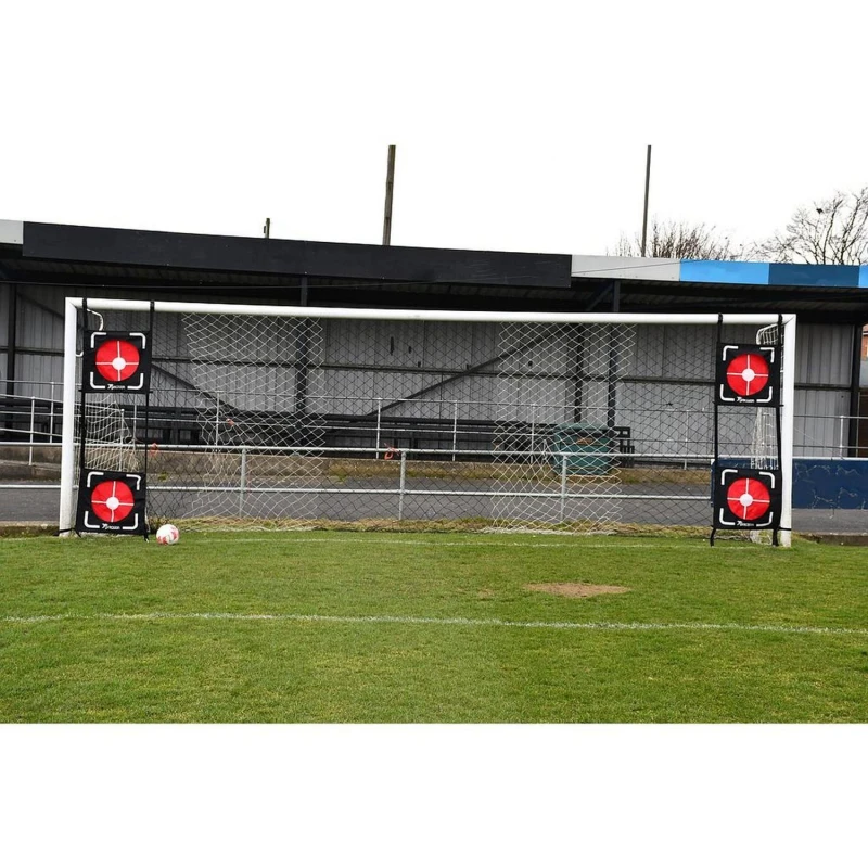 Image of Precision Precision Dual Top Bins Football Corner Targets Set in Black One Size Unisex 5063300243534