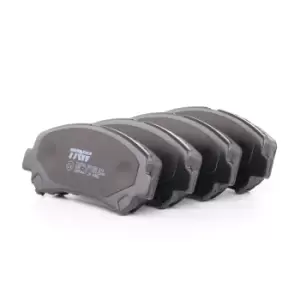 Image of TRW Brake pad set NISSAN GDB3467 D10609N00A,D1060ET01A,D1060JD00A D1060JD00J,D1060JE00A,D10619N00A,D1080JE00A,D1083JE00A,D1M60JE00A,5581057L00