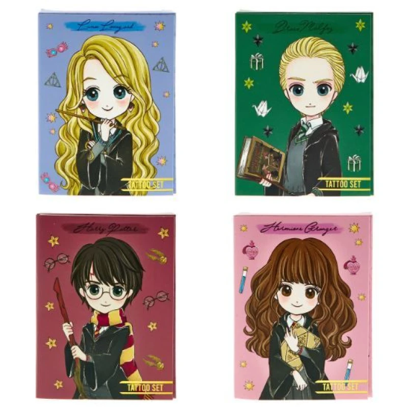 Image of Harry Potter Tattoo Set (One Supplied) Multi unisex