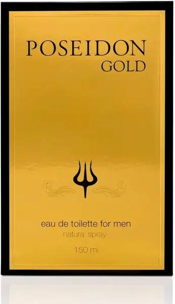 Image of Poseidon Gold Eau de Toilette For Him 150ml