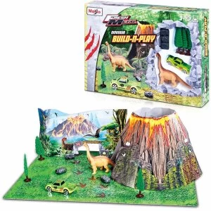 Image of Fresh Metal Dino Build & Play Playset