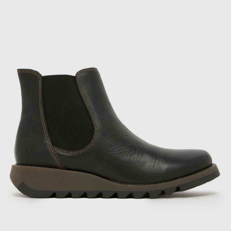 Image of Fly London salv boots in Black UK 3 (EU 36)