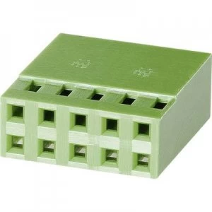 Image of TE Connectivity 925367 8 Socket enclosure cable AMPMODU MOD IV Total number of pins 16 Contact spacing 2.54mm