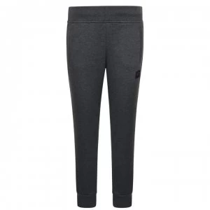 image of Paul And Shark Junior Boys Cuffed Logo Patch Jogging Bottoms - Grey