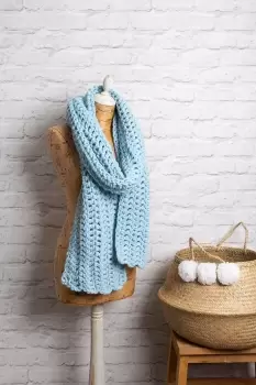 image of Scarf Crochet Kit - Beginner Basics