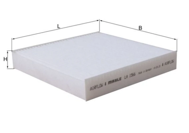 Image of Pollen filter MAHLE LA 1566
