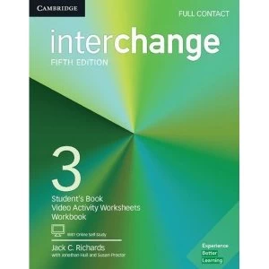 Image of Interchange Level 3 Full Contact with Online Self-Study Mixed media product 2017