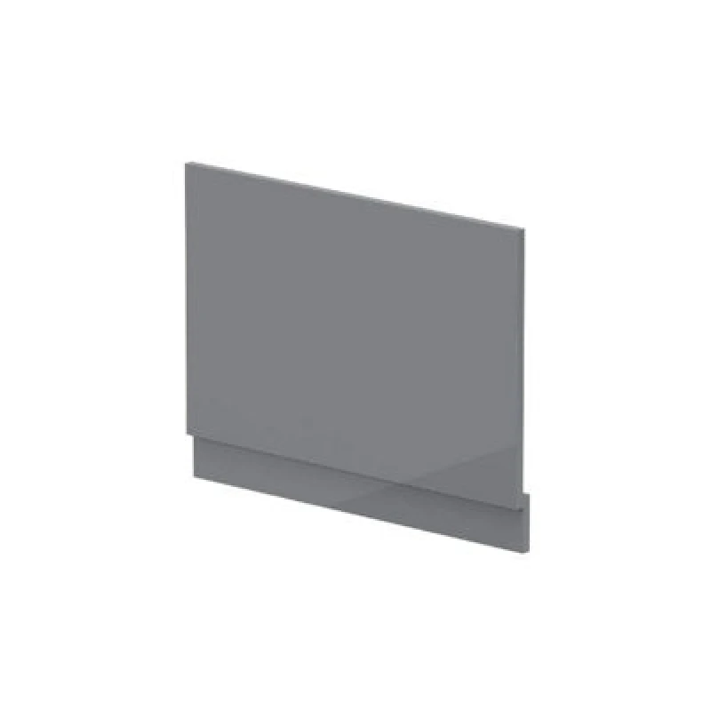 Image of Nuie 750 End Panel (2 Piece) Shower Bath Front Panel With Plinth