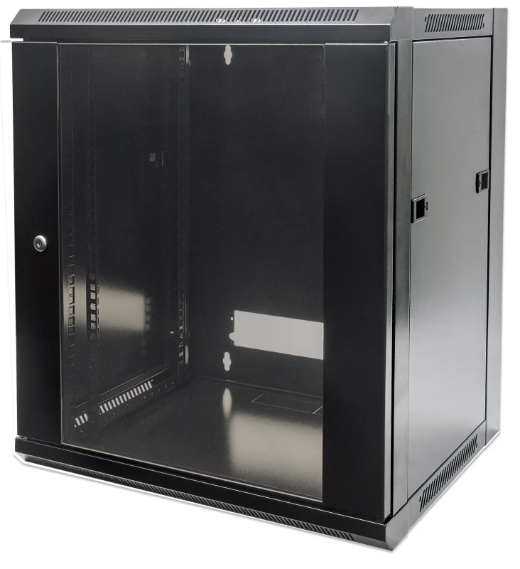 Image of Intellinet 19" Network Cabinet - Wall Mount (Standard). 9U. 600mm