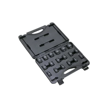 Image of PM18M 1/2' Square Drive Impact Socket Set - 18 Piece - Kennedy