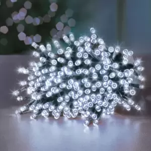 image of Premier Solar-Powered White 1000 LED Outdoor String Lights