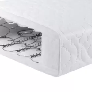 image of Babymore Deluxe Sprung Cot Mattress White