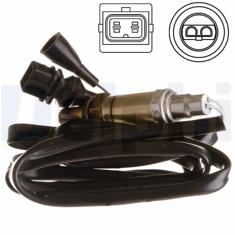 Image of DELPHI Lambda sensor DELPHI ES10957-12B1