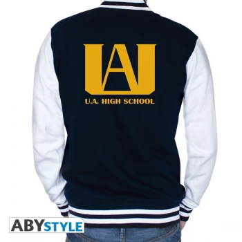 Image of My Hero Academia - U.A. Mens Large Jacket - Black