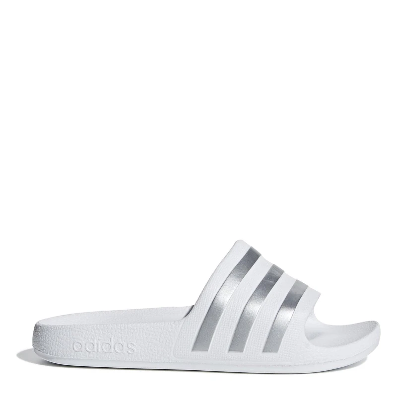 Image of adidas Adilette Aqua Slide Boys - White White C12