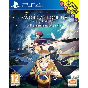 Image of Sword Art Online Alicization Lycoris PS4 Game