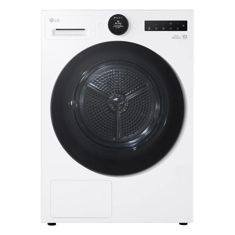 Image of LG VX70 Series AI Dry RHX7010TWB WiFi Connected 10Kg Heat Pump Tumble Dryer - White - A+++ Rated