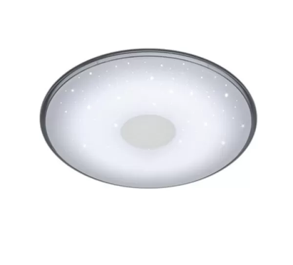 image of Shogun Modern Flush Ceiling Light White 3000-5500K Remote control