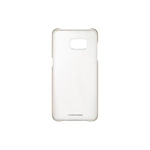 Image of Samsung EF-QG935CFEGWW Clear Cover for Galaxy S7 edge Gold