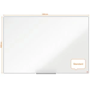 image of Nobo 1915397 Impression Pro Enamel Magnetic Whiteboard 1500x1000mm