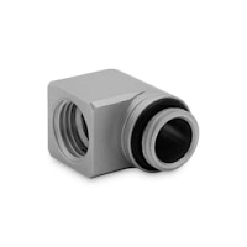 Image of EK Water Blocks EK-Quantum Torque Micro 90 Rotary Fitting - Satin...