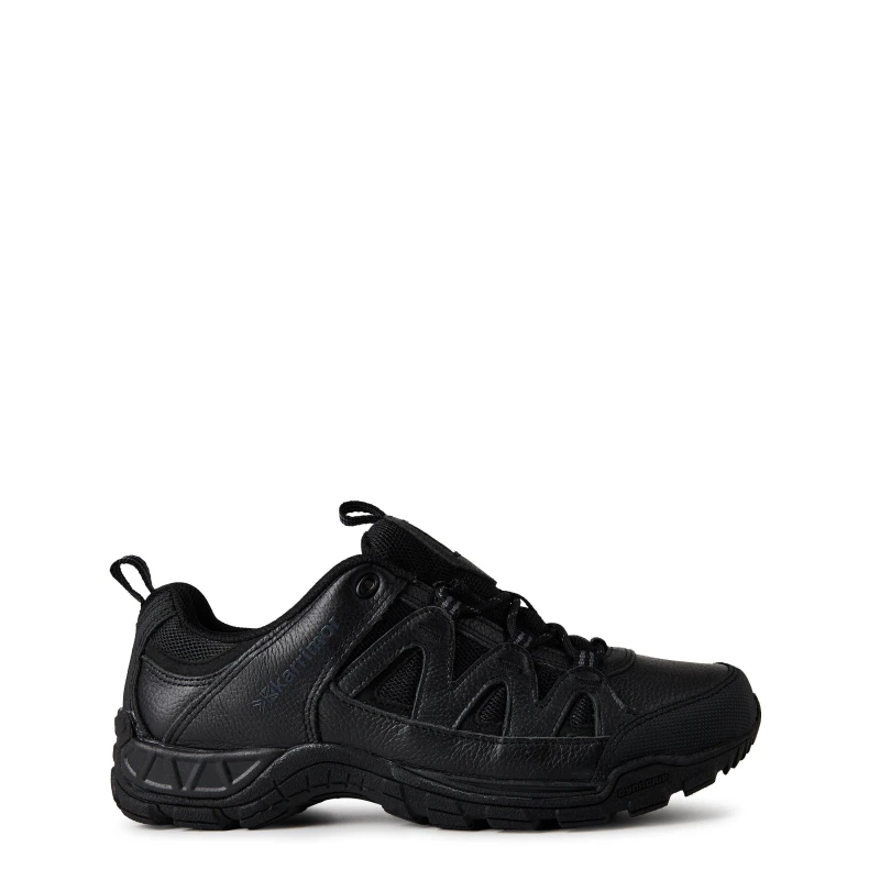 Image of Karrimor Summit Mens Leather Walking Shoes - Black 6