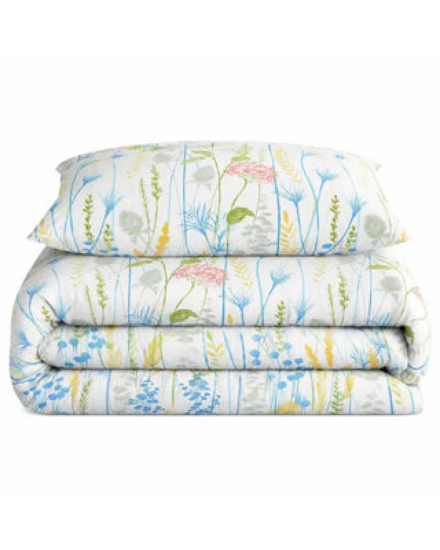 Image of Sweet Dreams Florelle Multi Bloomfield Wild Meadow Duvet Cover And Pillowcase Set Single