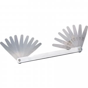 Image of Draper 18 Blade Metric and Imperial Feeler Gauge Set
