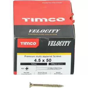 Image of Timco Multi Purpose Countersunk Velocity Screw - 4.5 x 50 (200 pack)