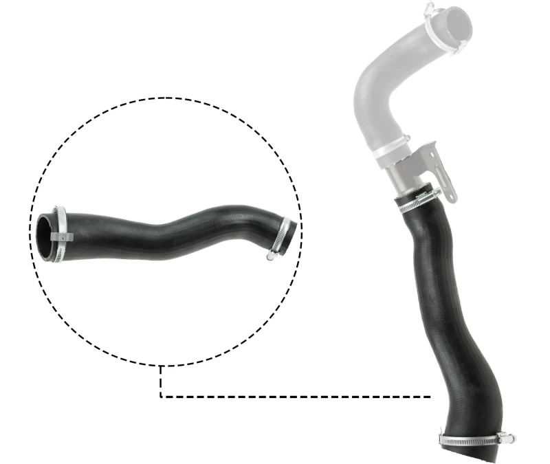 Image of GATES Charger intake hose GATES 09-0656
