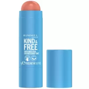 image of Rimmel Kind and Free Multi-Stick 5ml (Various Shades) - 002 Peachy Cheeks