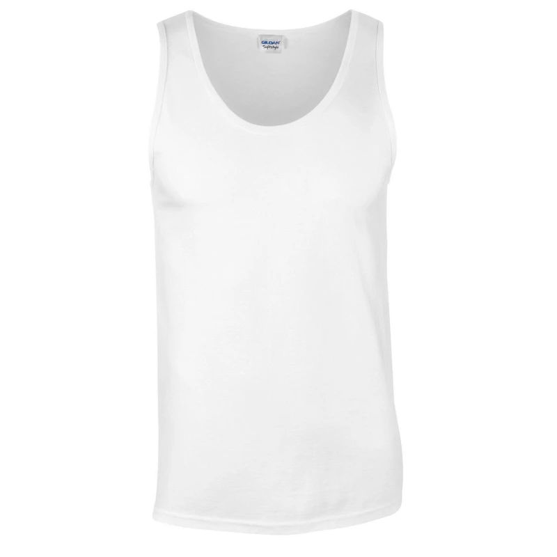 Image of Gildan Softstyle Tank Top White unisex