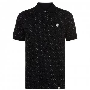 Pretty Green Green Slim Fit Polo - Black