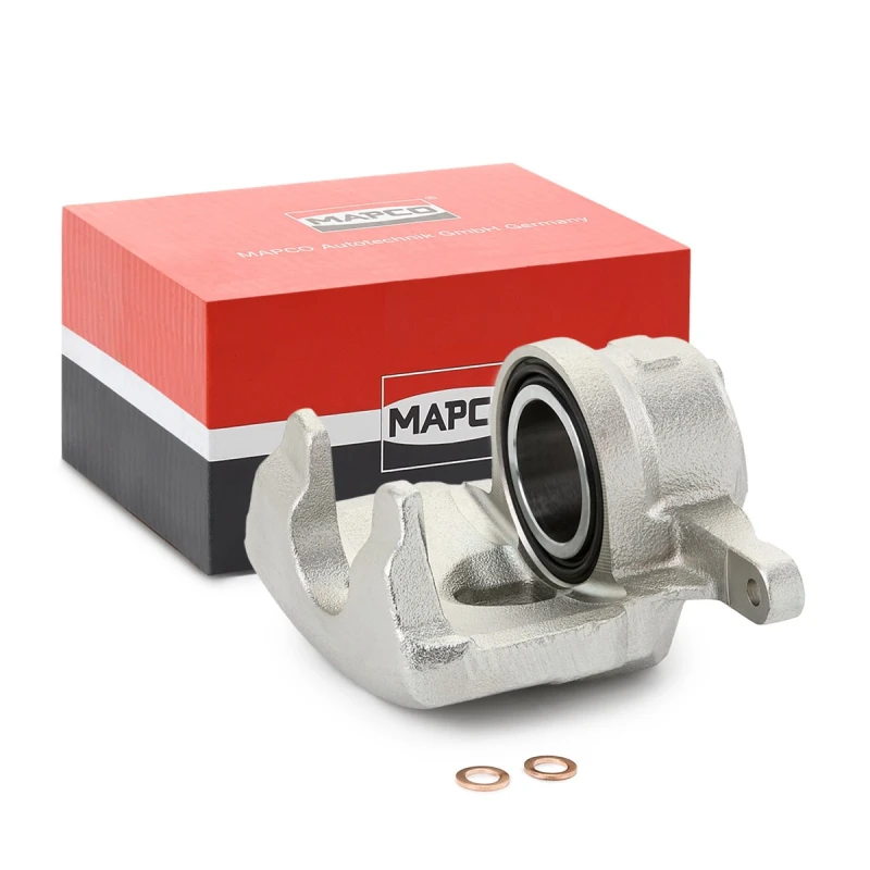 Image of MAPCO 144168 Brake caliper Front Axle Left Brake Caliper (78)