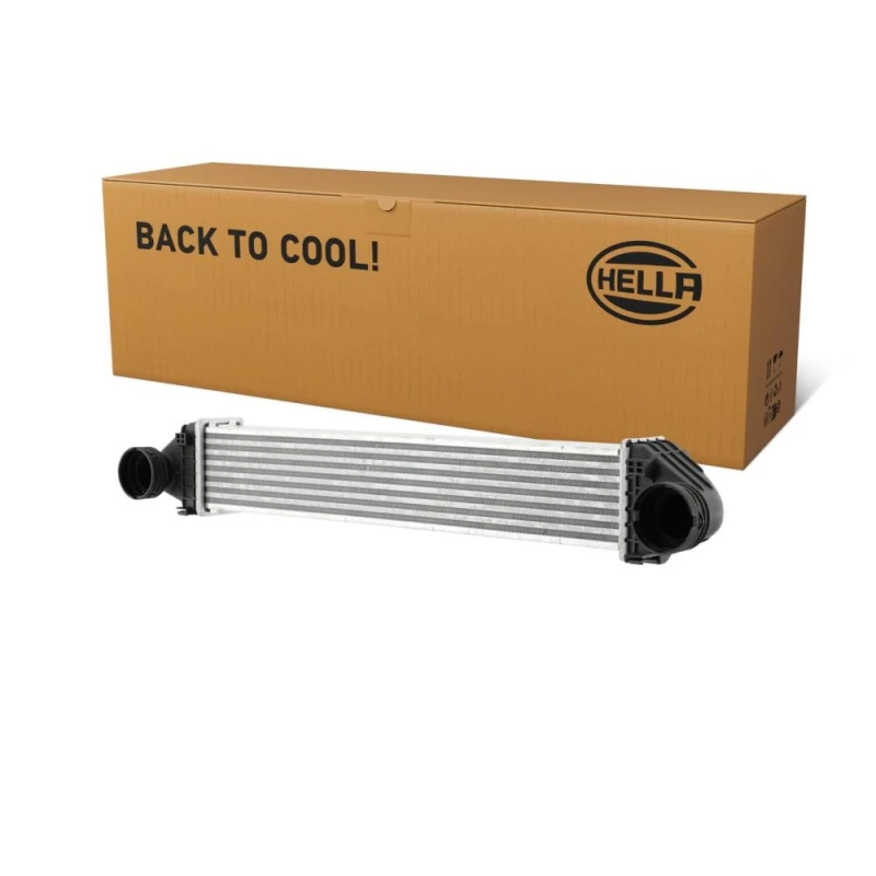 Image of HELLA Intercooler HELLA 8ml 366 471-121